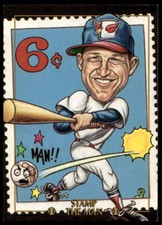 1995 Cardtoons 43 Stamp the Man   St. Louis Credit Cards  Baseball Card