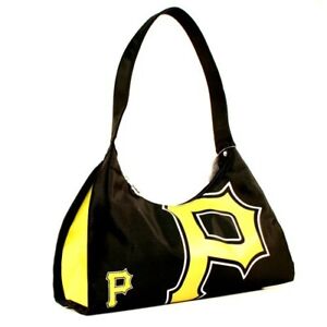 MLB Pittsburgh Pirates Baseball Official Blow Out Logo Purse Small Shoulder Bag