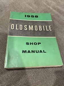 Genuine 1958 OLDSMOBILE 98 Holiday Shop Manual GM GMP-B-14873 October 1957 - Picture 1 of 11