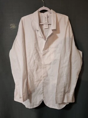 NWT Cherokee Med-Man  Men's Consultation Lab Coat  JACKET STYLE 1389 WHITE  2XL - Image 1 of 2