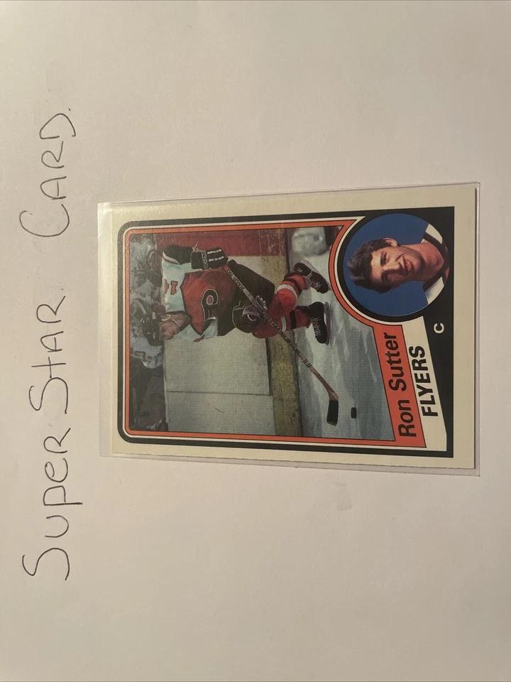(1) RON SUTTER 1984-85 O-PEE-CHEE # 170 FLYERS  ROOKIE   CARD  - Image 1 of 3