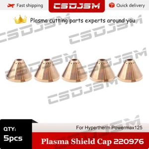 Tapa protectora cortadora de plasma CSDJSM 5 piezas 220976 para antorcha Hypertherm Powermax125