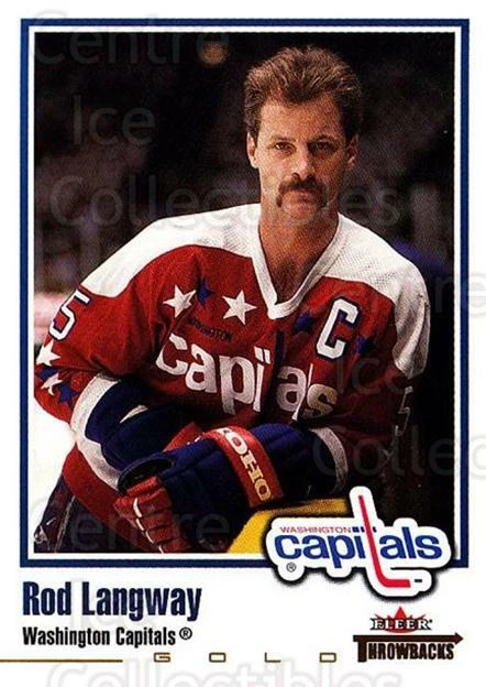 2002-03 Fleer Throwbacks Gold #16 Rod Langway - Image 1 of 1