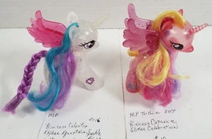 MY LITTLE PONY Princess Celestial Glow 5” Magic Lightup & Cadance Glitter - Foto 1 di 8