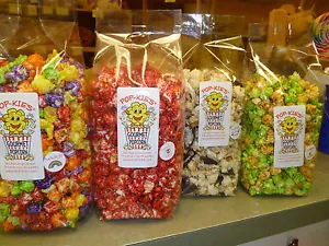 POP-KIE'S Gourmet Popcorn Candied Variety Pack $49.95 Free shipping! Delicious! - Picture 1 of 6