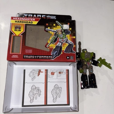 Hasbro Transformers Generations G1 Headmaster Reedición Deluxe Hardhead Completo Foto 1 de 4