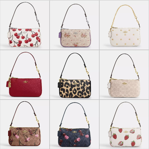 Coach Nolita 19 nuovo con etichetta in tela firmata con stampa floreale