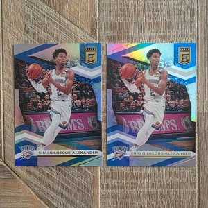 2019-20 Panini Elite Basketball #13 Shai Gilgeous-Alexander LOT (x2) - Picture 1 of 2