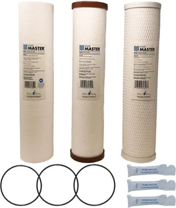 Home Master Whole House 4-Layer Sediment 25 to 1 Micron, Iron, Radial Flow GA... - Picture 1 of 6