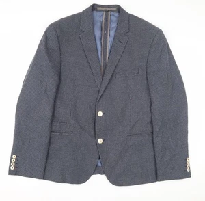 Marks and Spencer Men's Blue Blazer, Size 44S Classic Fit - Picture 1 of 12