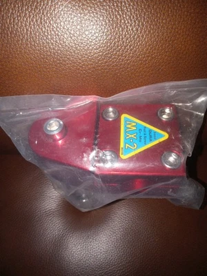 Nitto MX-2 BMX Stem 22.2 clamp 21.0mm chromoly alloy quill Red Finish JAPAN - Image 1 of 3