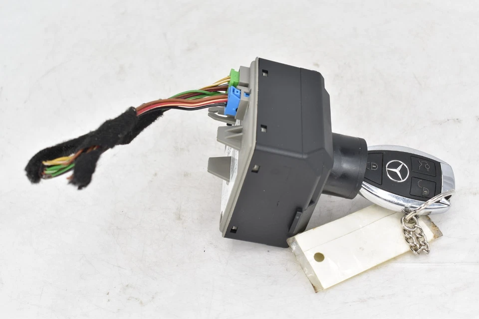 ♻️ Interruptor de arranque módulo de bloqueo de encendido 13-16 Mercedes GL550 GL450 X166 con llave OEM Foto 1 de 4