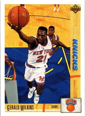 Gerald Wilkins #234 - - 1991-92 Upper Deck - New York Knicks - Image 1 of 2