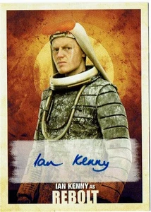 Star Wars Solo A Star Wars Story Autograph Card A-IKR Ian Kenny as Rebolt Auto - Picture 1 of 2
