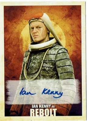 Star Wars Solo A Star Wars Story Autograph Card A-IKR Ian Kenny as Rebolt Auto - Image 1 of 2