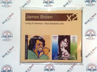 James Brown - Soul Sessions Live / Living in America CD Nr Mint - Изображение 1 из 2