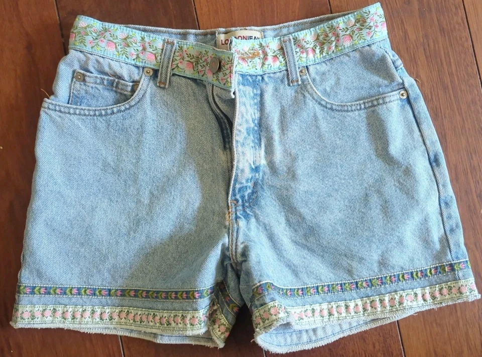 LONDONJEAN Denim Jean Shorts Size 6 - Image 1 of 1