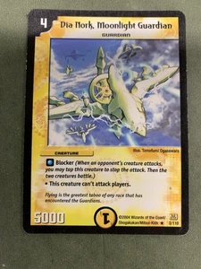 Duel Masters Dia Nork, Moonlight Guardian raro 2/110 LP - Foto 1 di 2