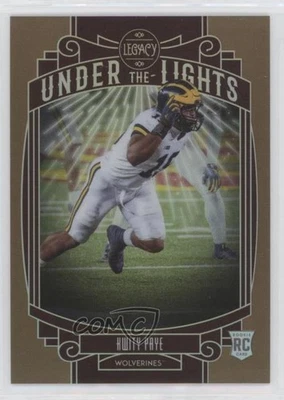 2021 Panini Legacy Under the Lights Bronze /100 Kwity Paye #UL-KWP Rookie RC - Image 1 of 2