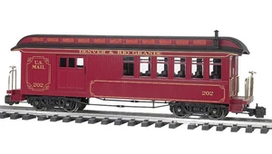 Bachmann ~ Large G Scale ~ Passenger Combine Car ~ Denver & Rio Grande ~ 97106 - Picture 1 of 1