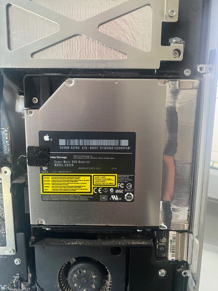 Apple iMac Super Multi DVD Rewriter 2009-2011 21.5" or 27" fully tested, fixings - Image 1 of 1