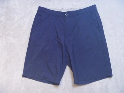 HEAD Mens Shorts  Size 34" x 9" Navy Blue Golf Shorts Slash Pockets Flat - Image 1 of 4