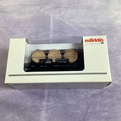 Marklin H0 46744 Limited Issue 2003 Annual Insider Wine Barrel Car W.B.J. - NIB - Image 1 of 4