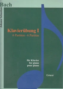 Klavierübung I : 6 Partiten. 6 Partitas. Urtext. Bach, Johann Sebastian: - Picture 1 of 1