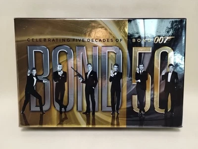 Bond 50: Celebrating Five Decades of Bond 007 (Blu-ray Disc, 2012, 23-Disc Set) Foto 1 de 4