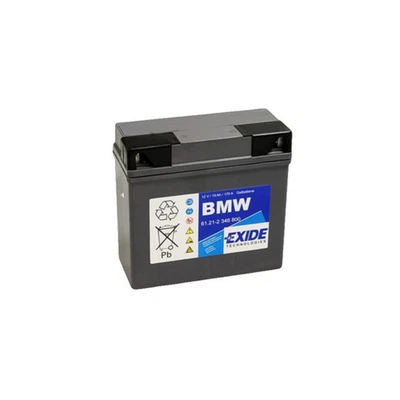 ORIGINAL BMW Motorrad Batterie Wartungsfrei 12V 19AH - 61212346800 - Bild 1 von 3