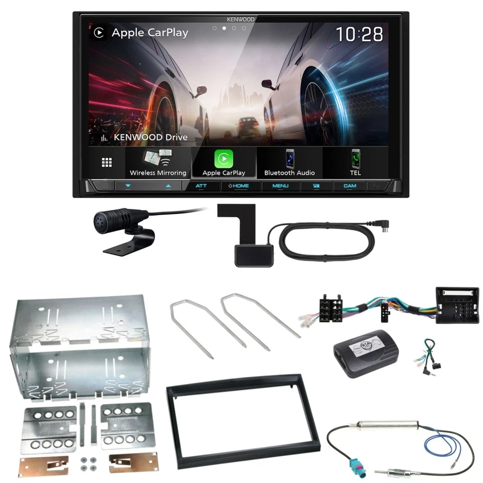 Kenwood DMX8021DABS Android Auto Einbauset für Citroen C2 C3 Berlingo Jumpy - Bild 1 von 1