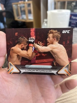 2016 TOPPS UFC RUBY 7/8 EARLY CONNOR MCGREGOR GRAIL NOTORIOUS #43 - Image 1 of 3