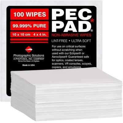 "Toallitas sin pelusa PEC-PAD 4""x4"" paño ultra suave no abrasivo para limpieza"  Foto 1 de 4