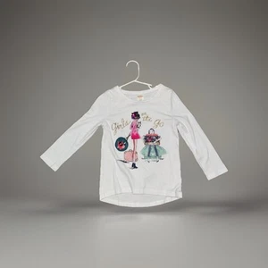 Gymboree “Girls On The go” Long Sleeve Shirt - XS (4) - Picture 1 of 3