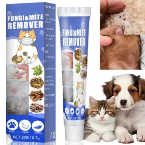 Pet Mite Removal Cream,Mite Treatment for Dogs,Itchy Dog Skin Relief,Cat Ear Mi - Picture 1 of 9