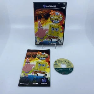 SpongeBob Square Pants The Movie (Nintendo GameCube, 2004) completo di scatola - Foto 1 di 9