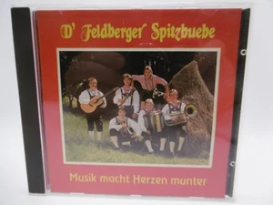 D' Feldberger Spitzbuebe, Musik macht Herzen munter, German da 73819 CD 1990 - Bild 1 von 3