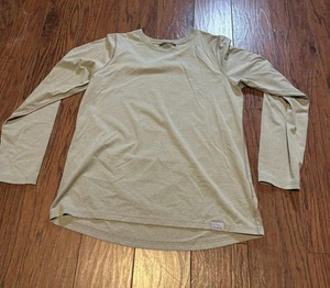 L.L. Bean Green Insect Shield Outdoor Hiking Long Sleeve Field T Shirt Men S - Picture 1 of 8