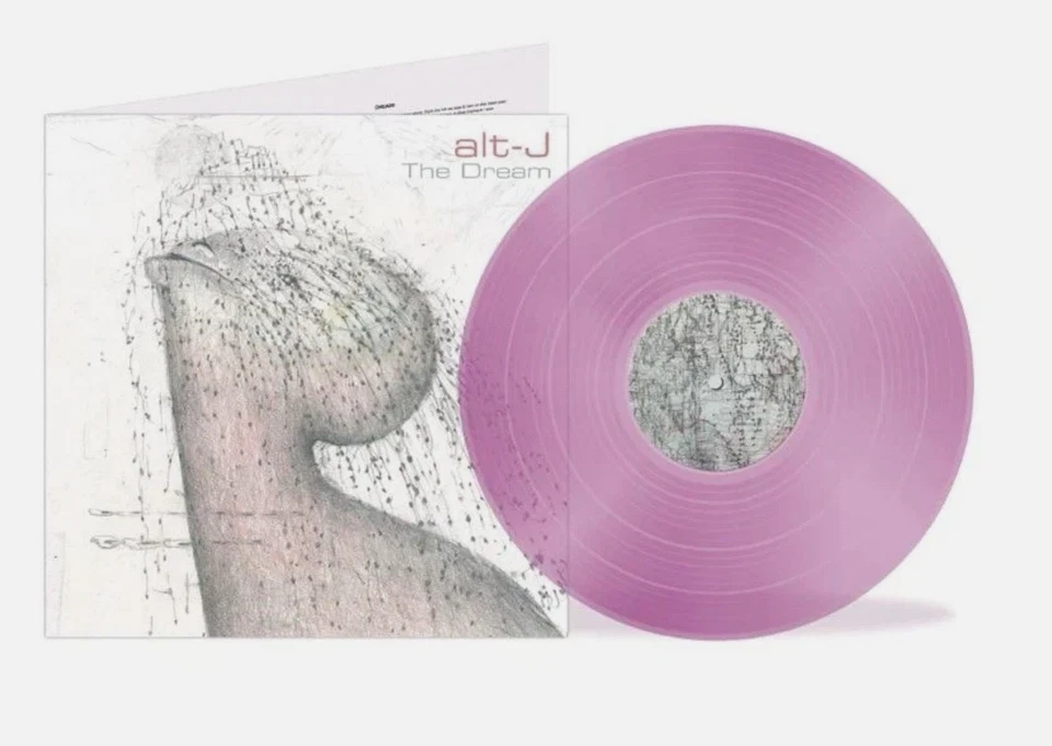 ALT-J – The Dream. Transparent Violet Vinyl LP. New and Sealed - Image 1 of 1