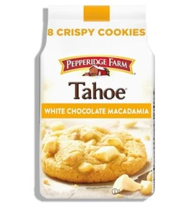 Pepperidge Farm Tahoe Crispy White Chocolate Macadamia Nut Cookies, 7.2 OZ Bag ( - Picture 1 of 7