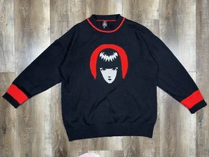 Emily The Strange Oversize Pullover Killing Time Intarsien Strick Tunika Gr. XL Neu ohne Etikett - Bild 1 von 5