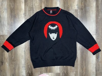 Suéter Emily The Strange Talla Grande Killing Time Intarsia Tejido Túnica Talla XL NUEVO SIN ETIQUETAS Foto 1 de 4