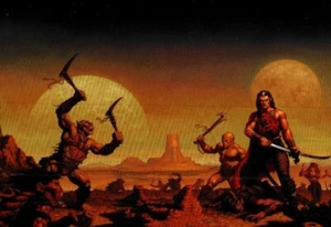 Tarjeta coleccionable surrealista Brom Art Fantasy 1992/93 - Imagen 1 de 2