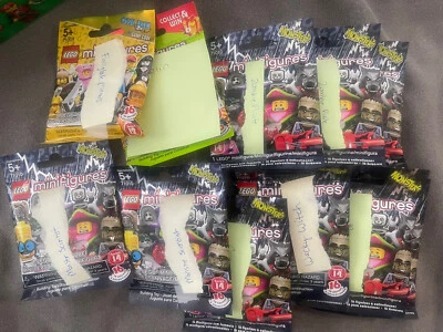 Lego Minifigura Série 11, 12, 14 Escolha seu boneco 71007 71008 71010 Selado - Imagem 1 de 2