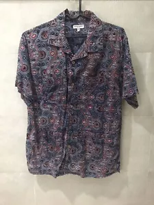 Engineered Garments Men's Camp Shirt Made In USA Size S - Picture 1 of 3