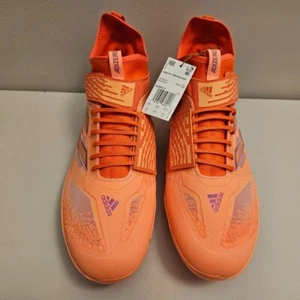 Adidas Adizero Afterburner Metal Cleats Size 15 Impact Orange Pulse Lilac GZ6511 - Picture 1 of 7