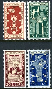Italy 1949 Venice Art Expo Scott #510-513 Mint S726 - Picture 1 of 6
