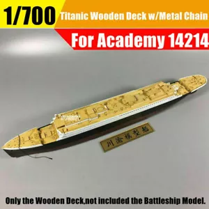 1/700 R.M.S. Mazzo in legno Titanic Centenario Anniversario con catena per Accademia 14214 - Foto 1 di 6
