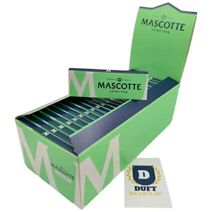 Mascotte Extra Thin Rizla Smoking Rolling Papers 1 5 10 20 50 Box - Picture 1 of 14