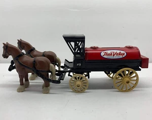 ERTL True Value Hardware Die Cast Horse & Tanker Wagon Coin Bank 7624-10EO - Picture 1 of 8